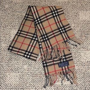 Original Cashmere Burberry Scarf